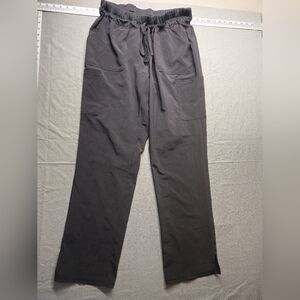 Scrubstar men's scrub pants black size large WC035